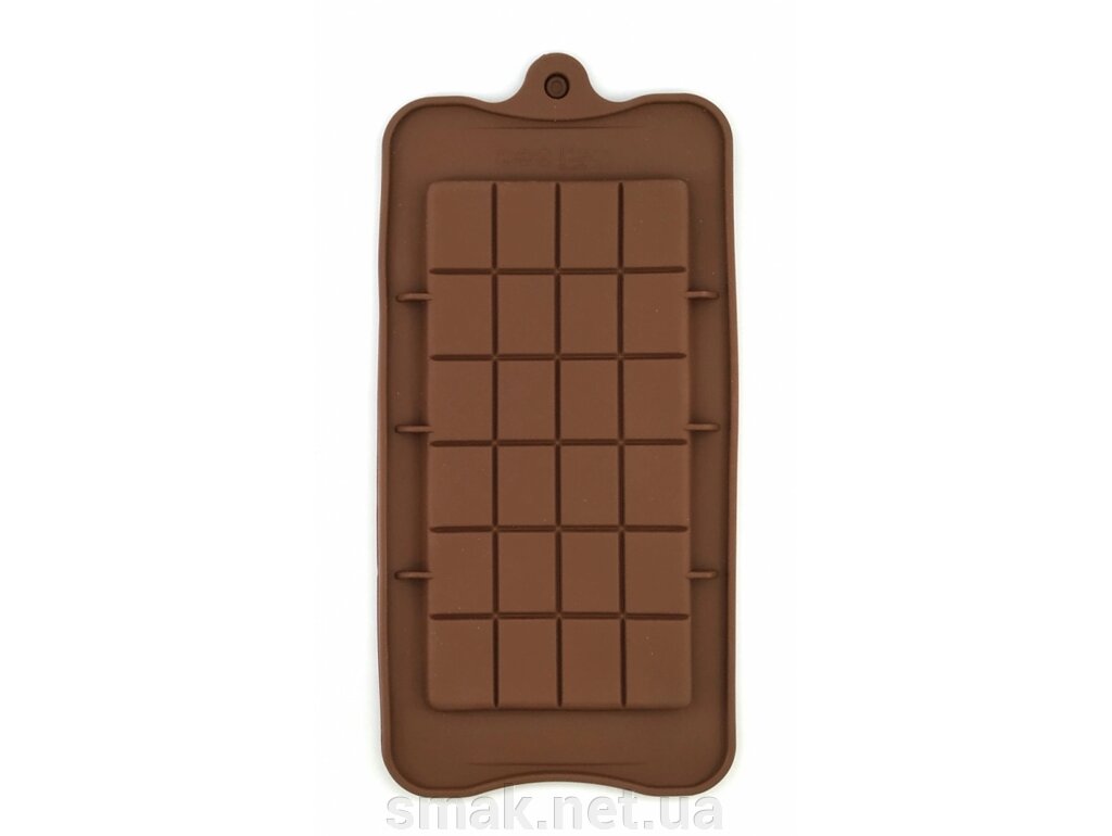 Форма силіконова Плитка шоколаду від компанії Інтернет магазин "СМАК" - фото 1