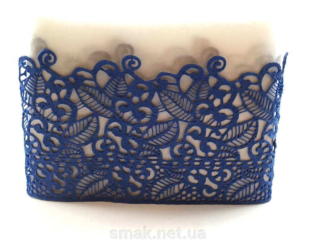 Готове мереживо для торта Солодке творчість 3 Синій від компанії Інтернет магазин "СМАК" - фото 1