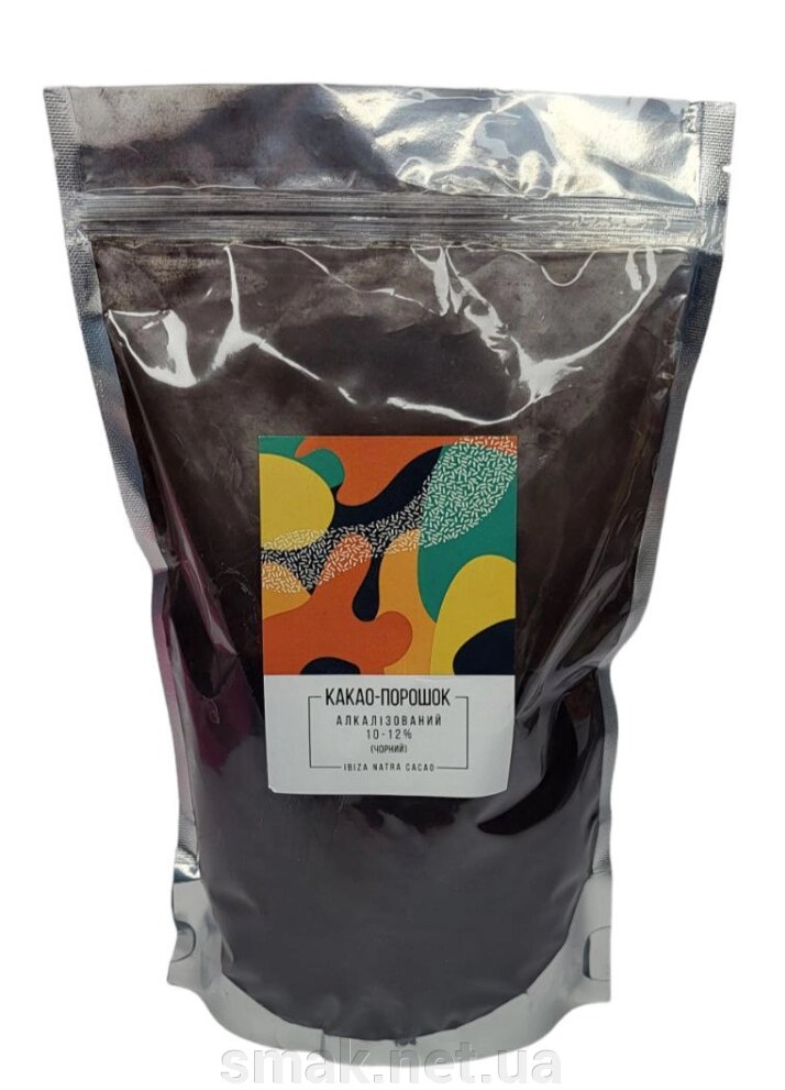 Какао-порошок алкалізованій 10-12 (чорний) Ibiza Natra Cacao 250 грам від компанії Інтернет магазин "СМАК" - фото 1