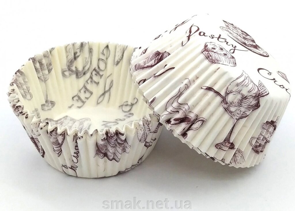 Капсули для кексів Кав'ярня від компанії Інтернет магазин "СМАК" - фото 1