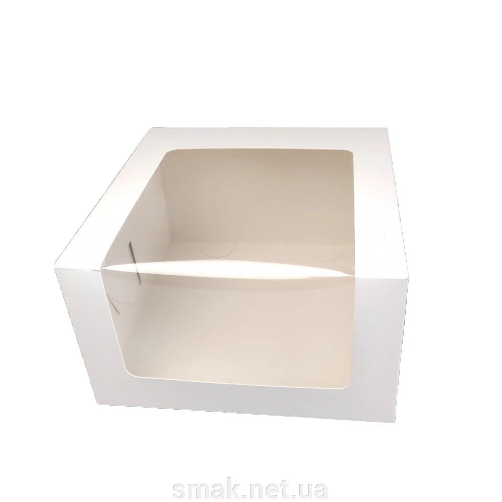 Картонна коробка для торта 200200150 З Окном ( 10 шт. ) від компанії Інтернет магазин "СМАК" - фото 1