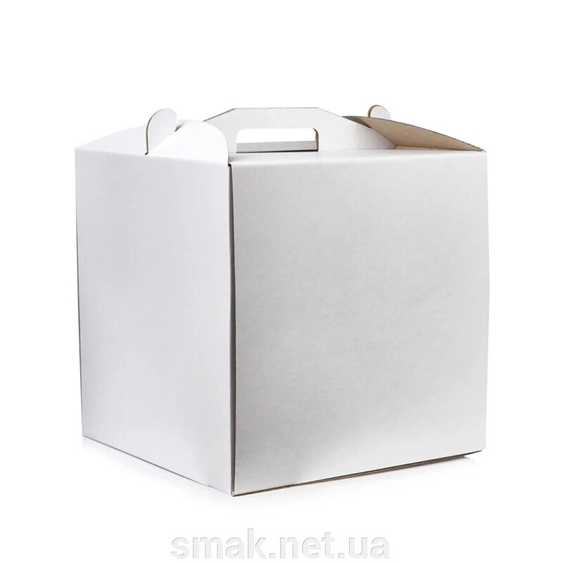 Картонна коробка для торта 3 штуки (300300300) від компанії Інтернет магазин "СМАК" - фото 1