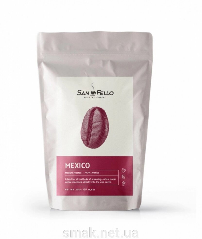 Кава в зернах свіжа обсмажування Mexico 1 кг від компанії Інтернет магазин "СМАК" - фото 1
