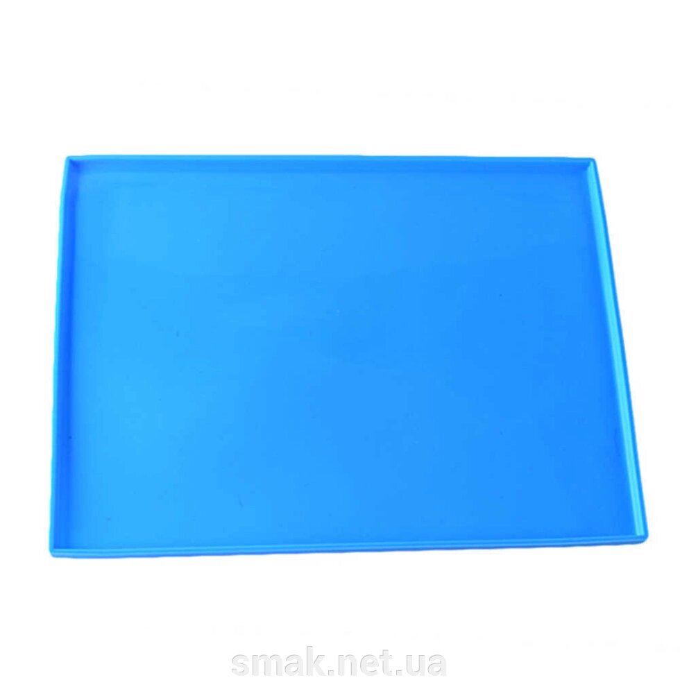 Килимок силіконовий з бортиком 4836 см (колір в асортименті) від компанії Інтернет магазин "СМАК" - фото 1
