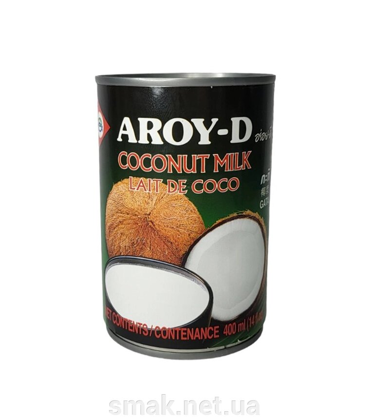 Кокосове молоко 60 Aroy-D 400 мл від компанії Інтернет магазин "СМАК" - фото 1