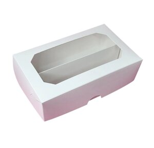 Коробка Біла 20012060 для макаронс (Упаковка 3 шт.)