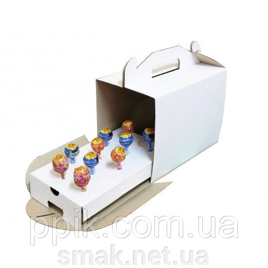 Коробка для кейк-попсов 3 шт ##от компании## Интернет магазин "СМАК" - ##фото## 1