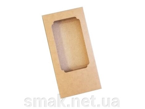 Коробка для шоколаду, Крафт 160х80х17 мм. 3 шт від компанії Інтернет магазин "СМАК" - фото 1