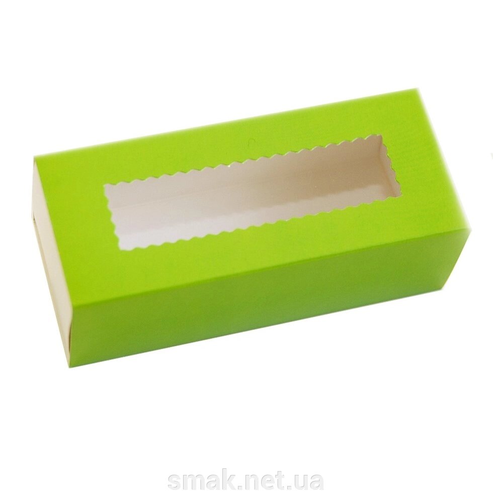 Коробки для макаронс салатовые (упаковка 3 шт.) від компанії Інтернет магазин "СМАК" - фото 1