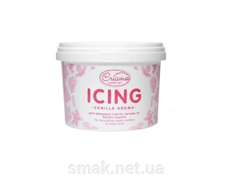 Королівська глазур Рожева Criamo 100 грам від компанії Інтернет магазин "СМАК" - фото 1