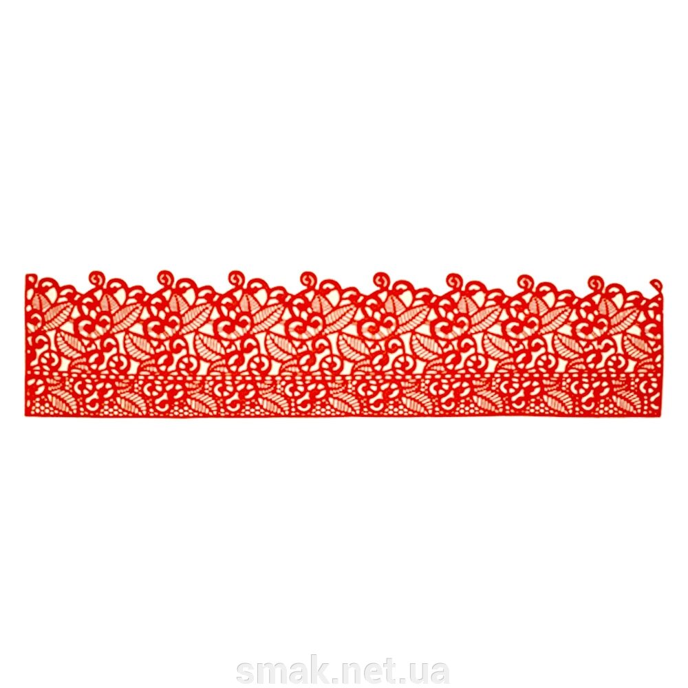 Мереживо Сладо 17 червоне від компанії Інтернет магазин "СМАК" - фото 1