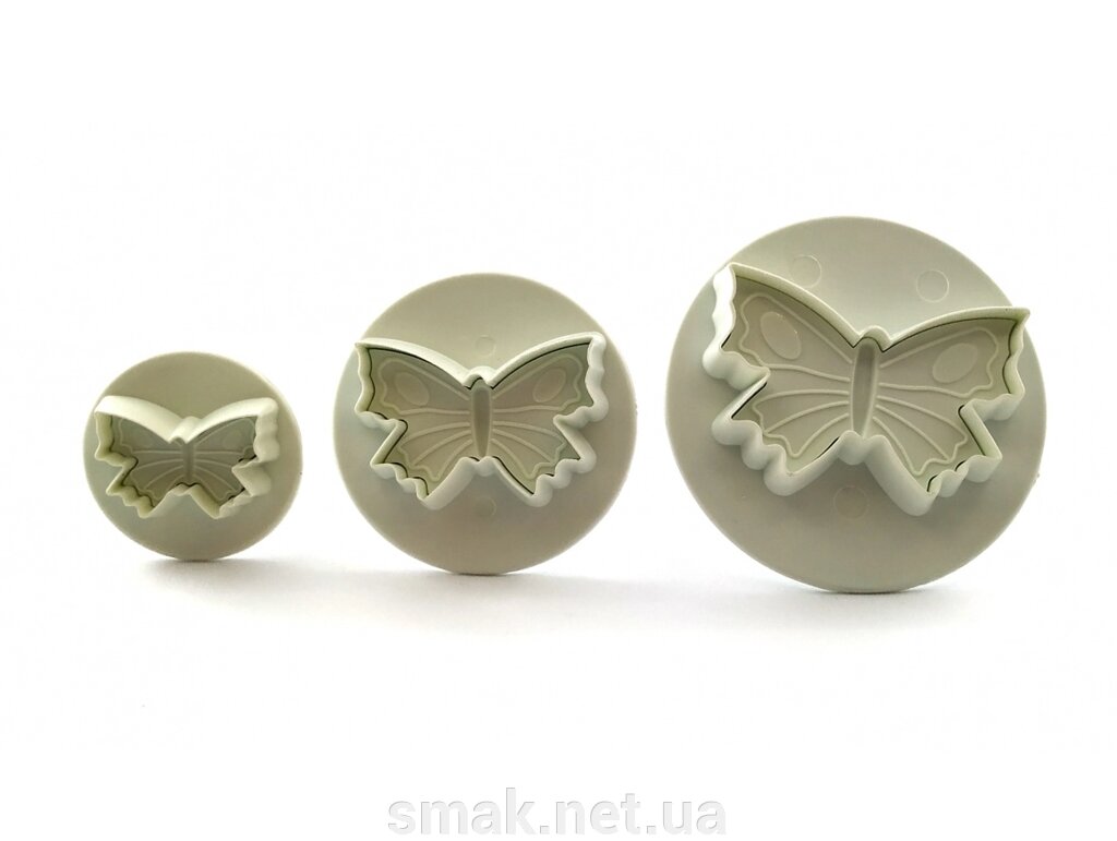 Набір кондитерських форм для мастики Метелики від компанії Інтернет магазин "СМАК" - фото 1