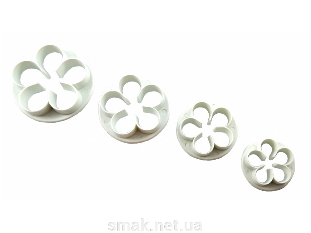Набір кондитерських форм Троянда із 4-х від компанії Інтернет магазин "СМАК" - фото 1