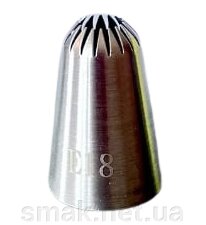 Насадка металева кондитерська Е18 від компанії Інтернет магазин "СМАК" - фото 1
