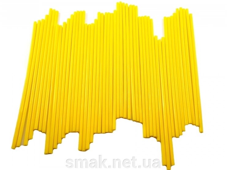 Палички для кейк-попса жовті Україна 15 см від компанії Інтернет магазин "СМАК" - фото 1