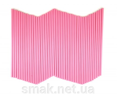 Палочки для кейк-попсов розовые Украина 15 см