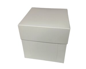 Картонна коробка для торта біла 160160160 мм ( 10 шт. )