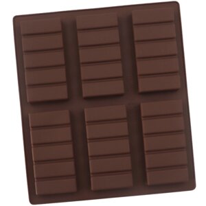 Форма силіконова Брусочки шоколаду 6 шт.