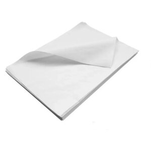Пергамент білий листовий Силіконізований 420600 мм ( щільність 38 г / м2 ) 1 кг