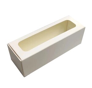 Коробка для макаронсу біла 1705555 (3 шт.)