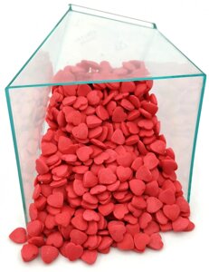 Посыпка сердечки красные 50 грамм в Днепропетровской области от компании Интернет магазин "СМАК"