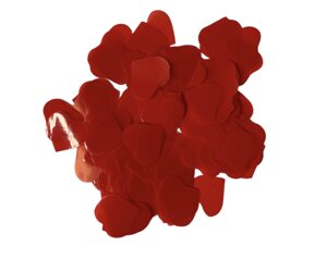 Конфетті Сердечка червоні 25 мм 50 г