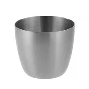 Чаша Велика із нержавіючої сталі Срібло (d 8 см)