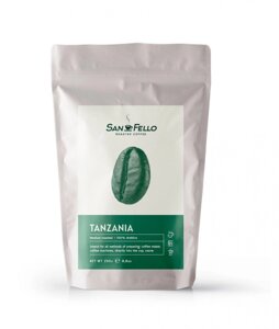 Арабіка 100 (моносортів) Кава в зернах свіжа обсмажування Tanzania 250 грам