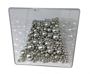 Посыпка Шарики зеркальные серебро, 50 грамм в Днепропетровской области от компании Интернет магазин "СМАК"