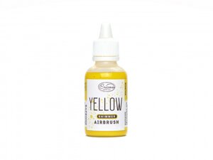 Краситель для аэрографа Criamo Shimmer перламутровый Желтый 60 грамм