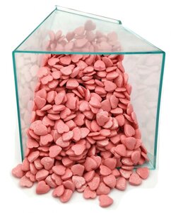Посыпка Сердечки розовые перламутровые 50 грамм в Днепропетровской области от компании Интернет магазин "СМАК"