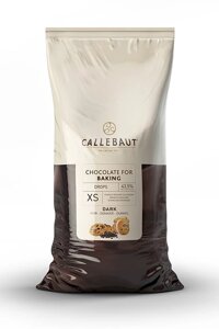 Бельгійський чорний шоколад Barry Callebaut XS, 10 кг 43,5 какао