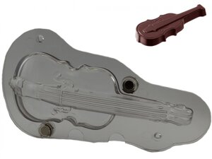 Форма для шоколаду 3D Скрипка