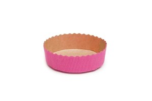 Терлетки для кексу, рожевий тарт 10030 мм (5 шт.)