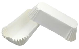Тарталетки (капсули) паперові для кексів, капкейков Білі 1003530 мм