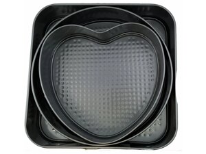 Набір форм для випічки рознімних коло, квадрат, серце в Дніпропетровській області от компании Интернет магазин "СМАК"
