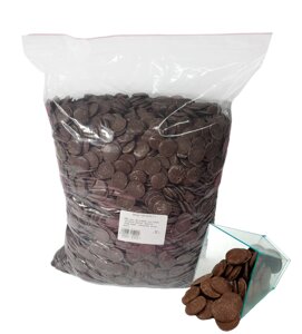 Шоколадні Чіпси ( глазур ) Молочні ( монетки ) ( 5 кг )
