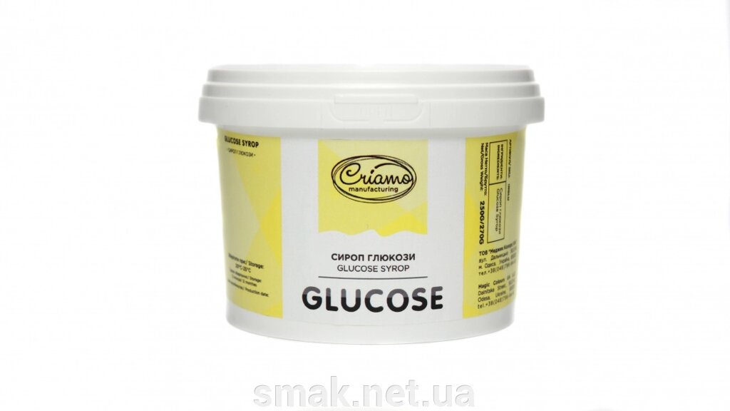 Сироп глюкози Criamo 250 грам - характеристики
