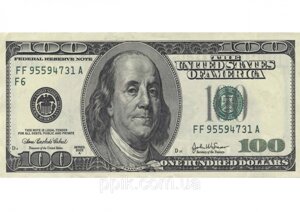 Вафельна картинка гроші Долар США 2