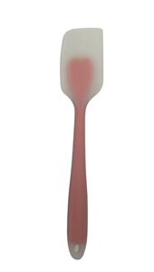 Лопатка силіконова з прозорою ручкою Сердечко 27,5 см ( колір в асортименті )