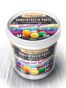 Концентрована ароматизована паста рожева Bubble Gum 500 г