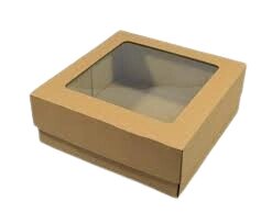 Коробка для десертів коричнева 13см13см6см (Упаковка 3 шт.) в Дніпропетровській області от компании Интернет магазин "СМАК"