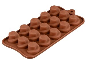 Форма силикон для конфет 1/15 Круглые спираль в Днепропетровской области от компании Интернет магазин "СМАК"