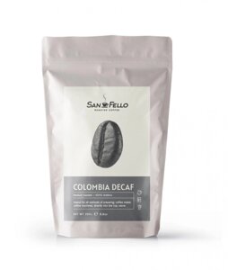 Арабіка 100 (моносортів) Кава в зернах свіжа обсмажування (без кофеїну) Colombia Decaf 250 грам