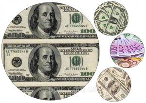 Вафельна картинка гроші Банкноти