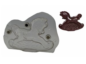 Форма для шоколаду 3D Конячка