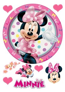 Вафельна картинка Minnie 1 в Дніпропетровській області от компании Интернет магазин "СМАК"