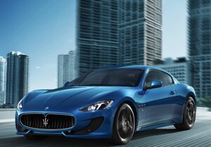 Вафельна картинка автомобіль Maserati в Дніпропетровській області від компанії Интернет магазин "СМАК"
