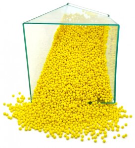 Посыпка желтые шарики 2 мм 50 грамм