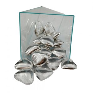 Посипання кондитерська Серденька срібло Великі, 50 грам
